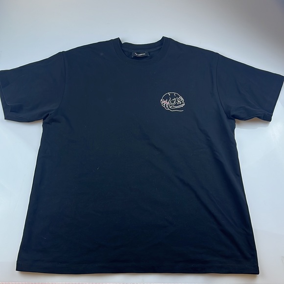 The Kooples Embroidered Skull Shirt S108-20 - Picture 2 of 5